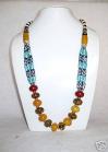 Stone beads necklace